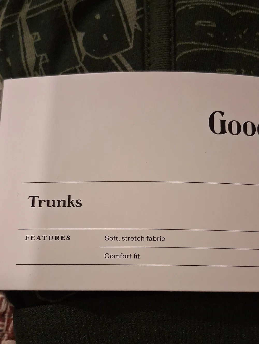 Goodfellow & CO Mens Soft Trunks 2 Pairs Small 30/31 New With Tags